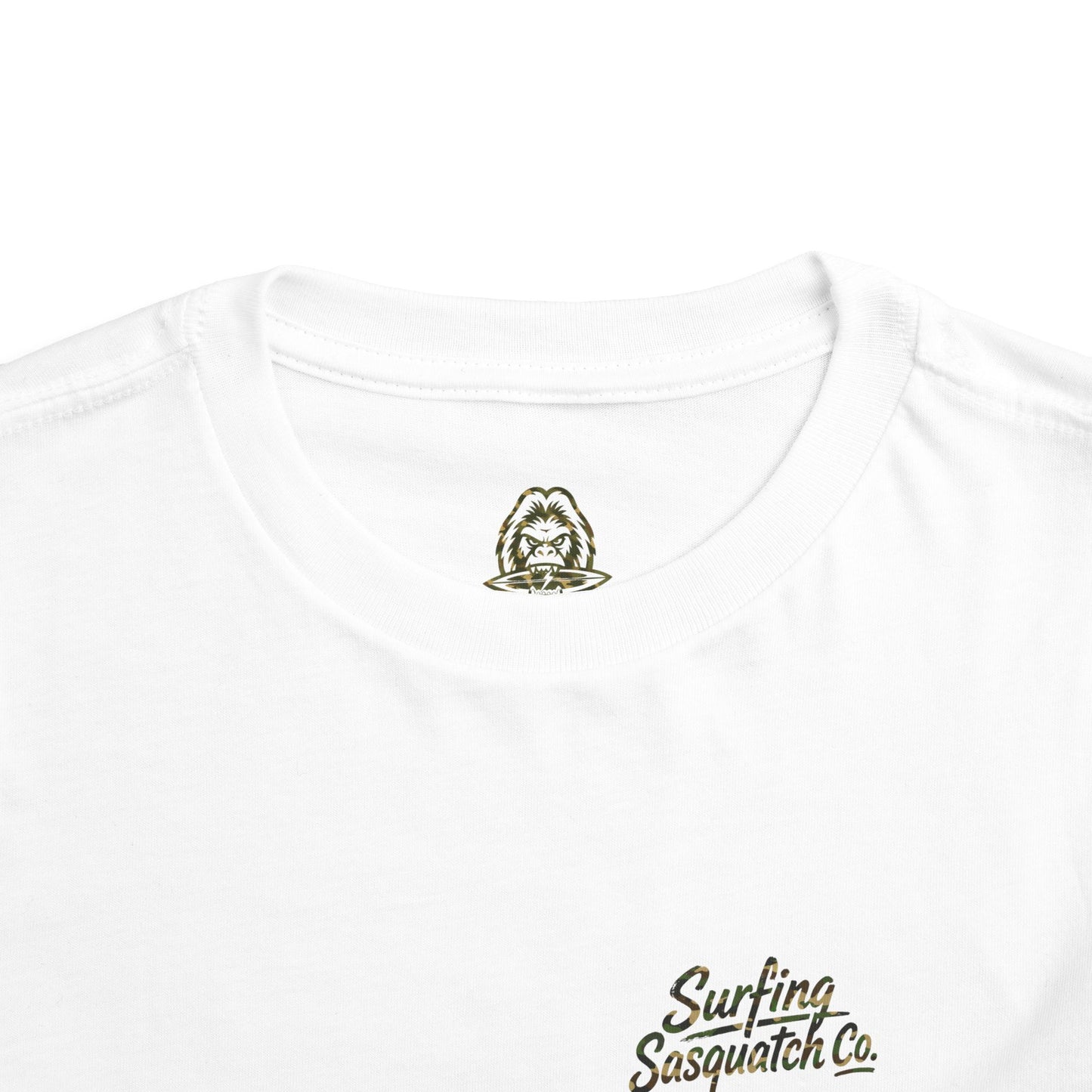 Surfing Sasquatch Signature Camo Collection Toddler Tee