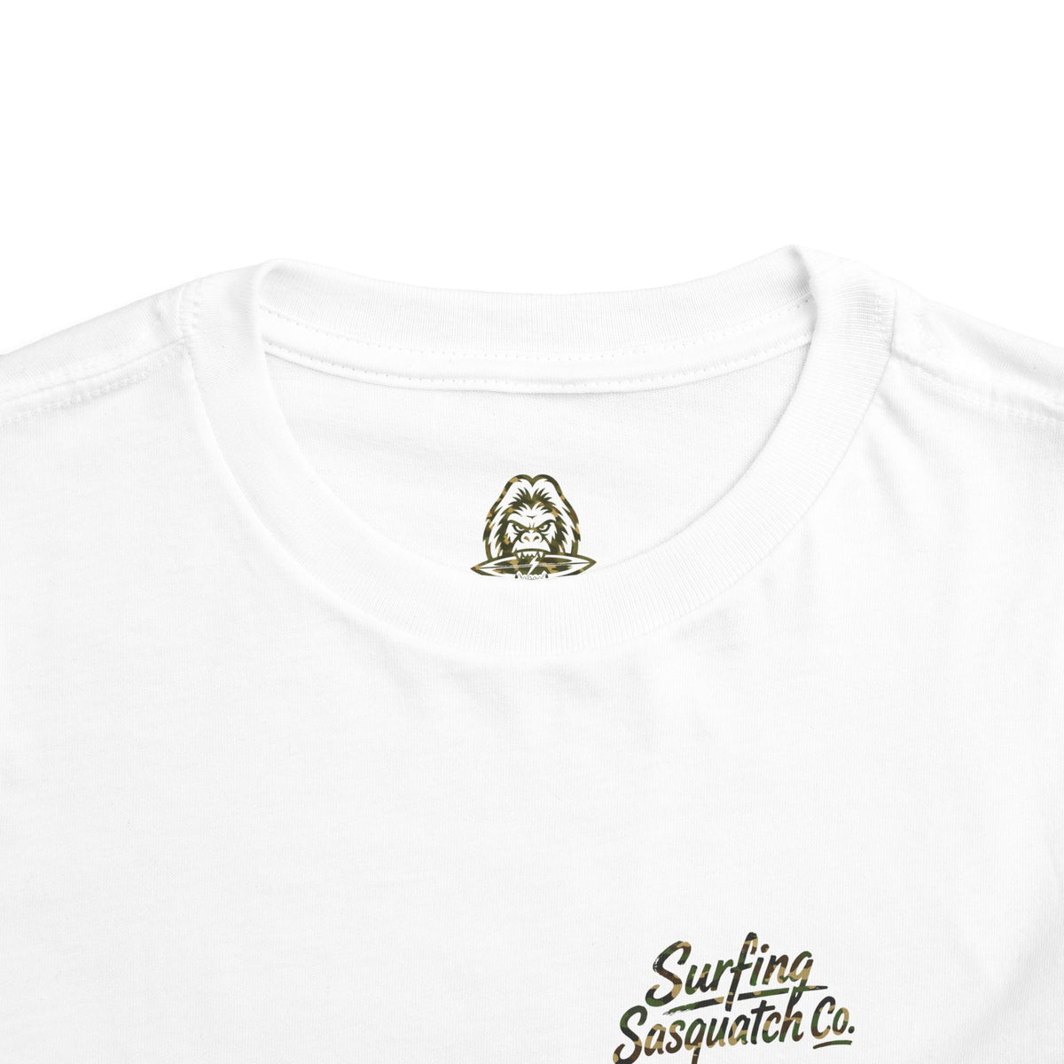 Surfing Sasquatch Signature Camo Collection Toddler Tee