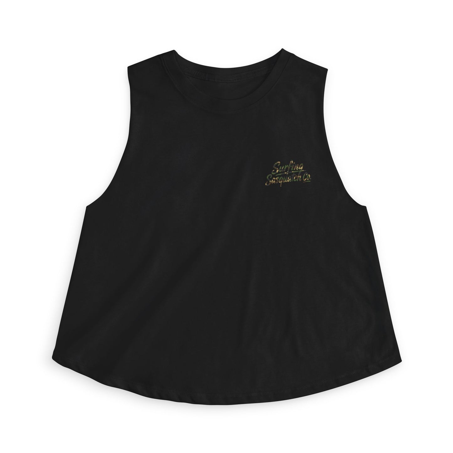 Surfing Sasquatch Co. Cropped Tank Top