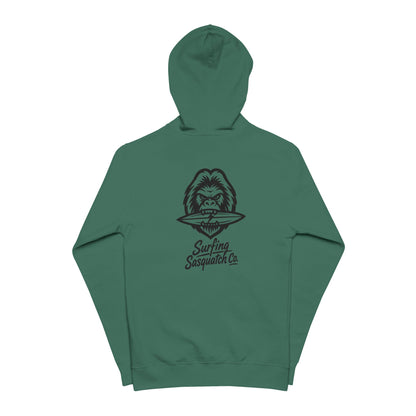 Surfing Sasquatch Co. Signature Logo Zip-Up Hoodie