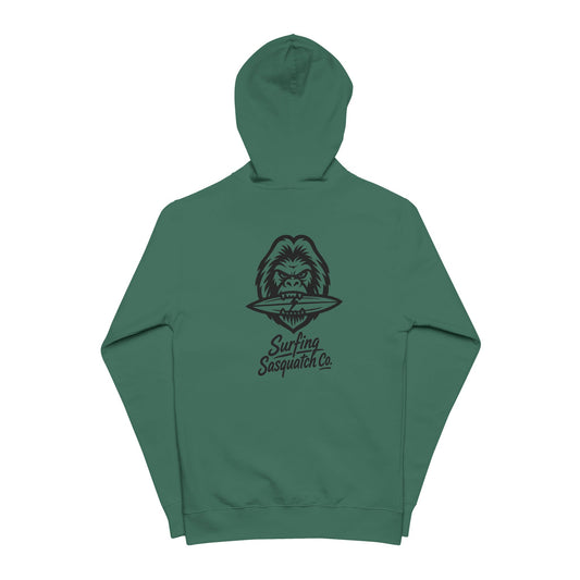 Surfing Sasquatch Co. Signature Logo Zip-Up Hoodie