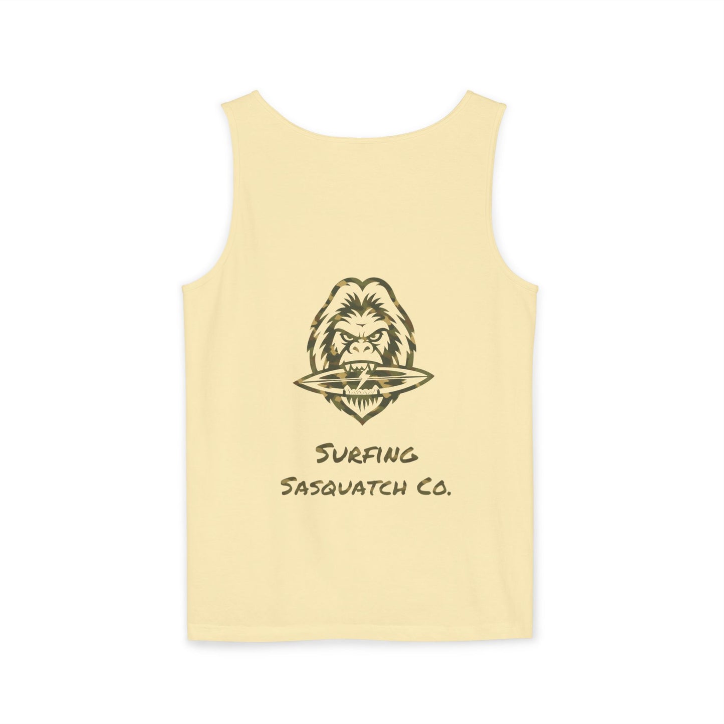 Surfing Sasquatch Co. Signature Camo Tank Top