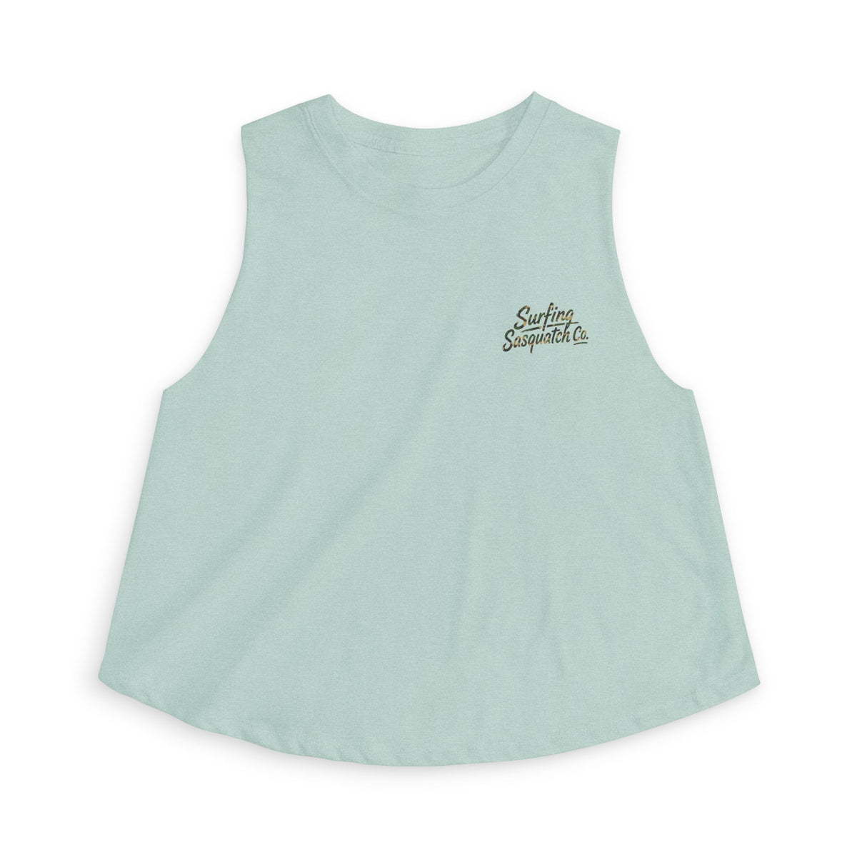 Surfing Sasquatch Co. Cropped Tank Top