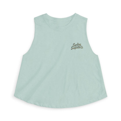 Surfing Sasquatch Co. Cropped Tank Top