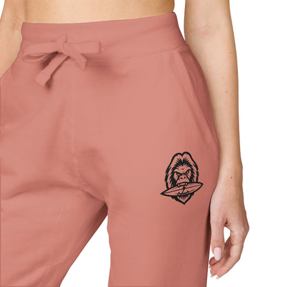 Embroidered Logo Cozy Fleece Sweatpants