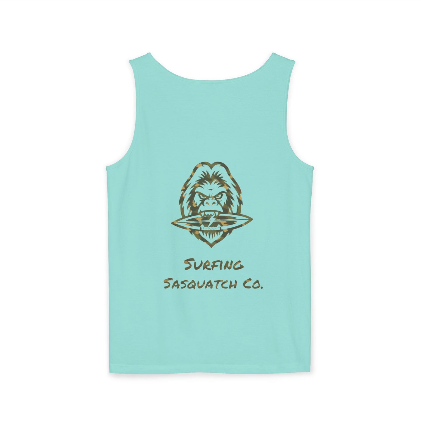 Surfing Sasquatch Co. Signature Camo Tank Top