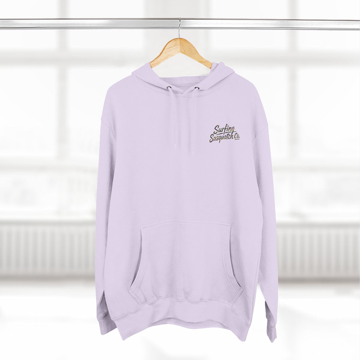 Surfing Sasquatch Co. Camo Hoodie