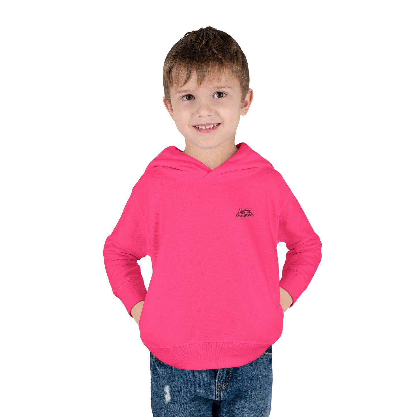 Surfing Sasquatch Co. Signature Logo Toddler Hoodie