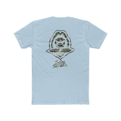 Surfing Sasquatch Signature Camo Logo Tee