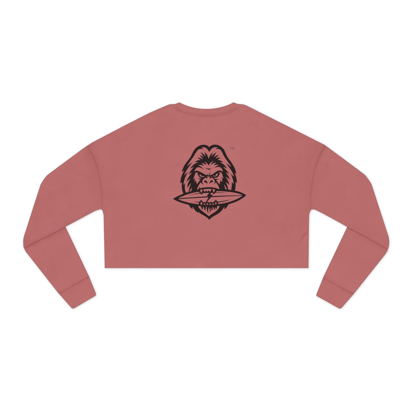 Surfing Sasquatch Co. Cropped Sweatshirt