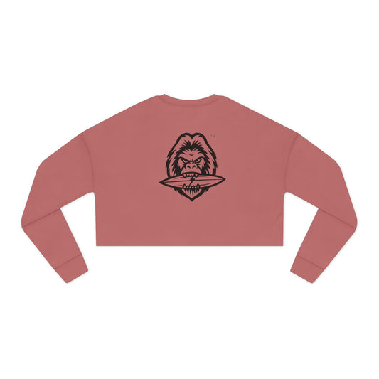 Surfing Sasquatch Co. Cropped Sweatshirt