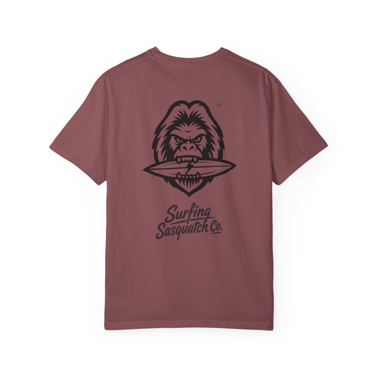 Surfing Sasquatch Signature logo T-Shirt