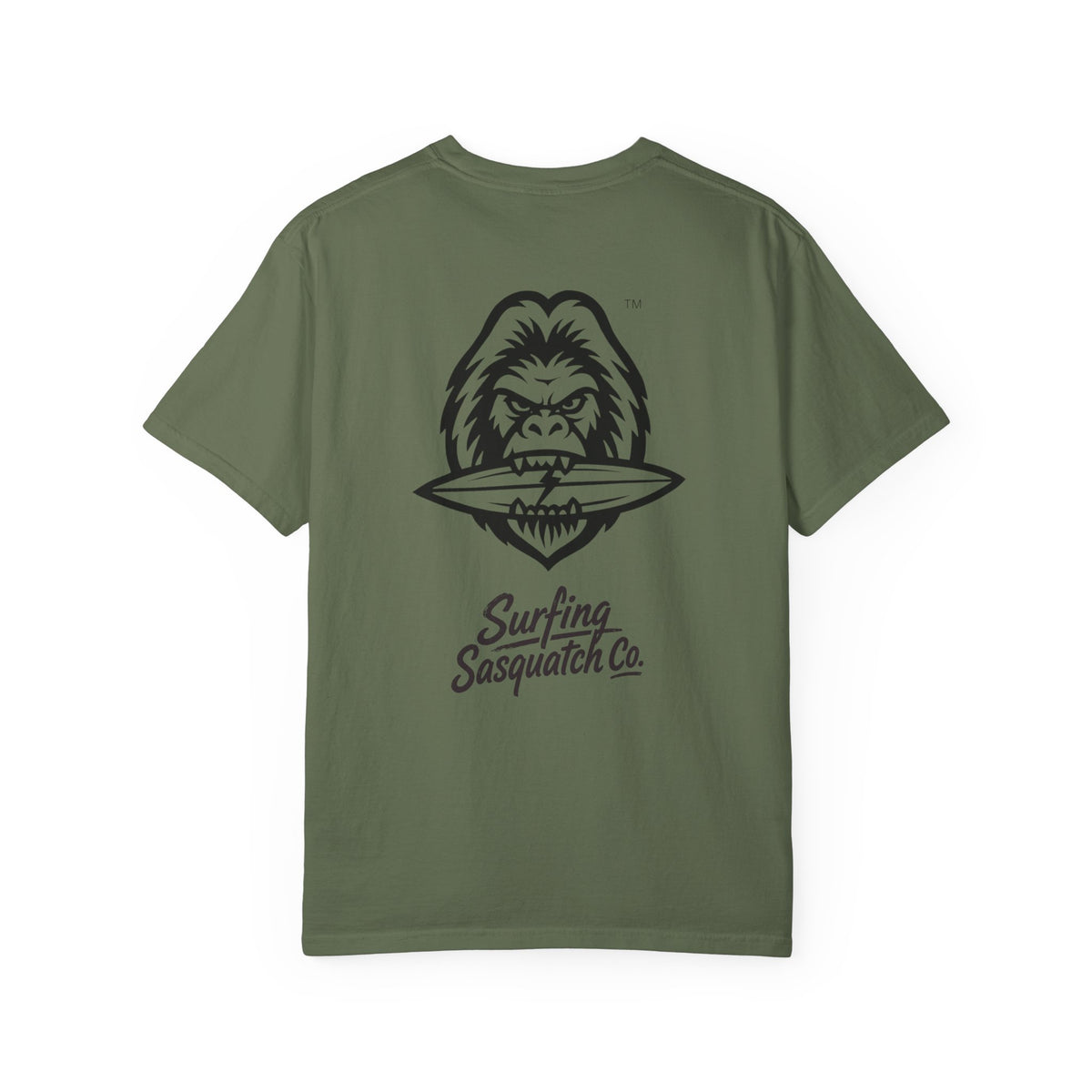 Surfing Sasquatch Signature logo T-Shirt