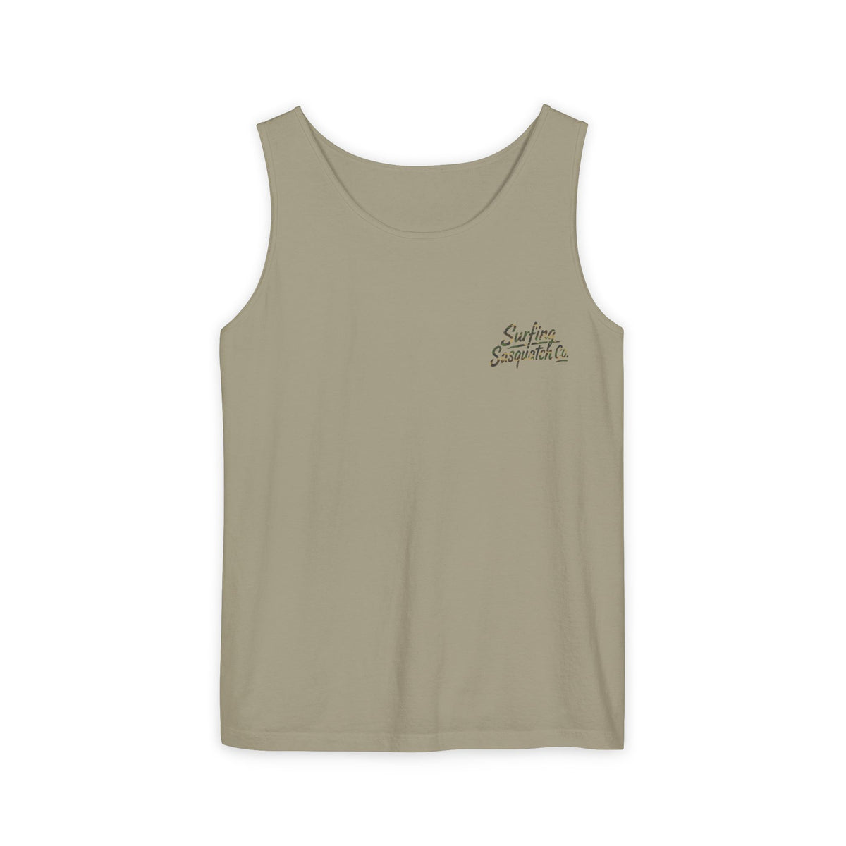 Surfing Sasquatch Co. Signature Camo Tank Top