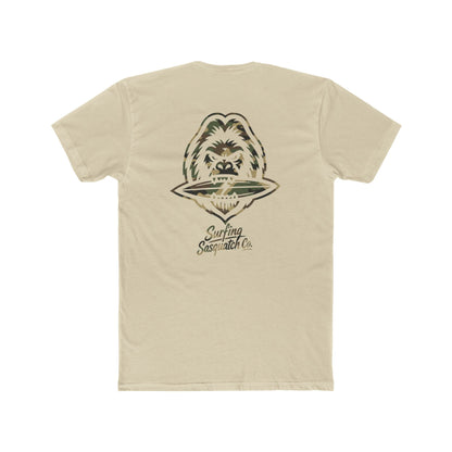 Surfing Sasquatch Signature Camo Logo Tee