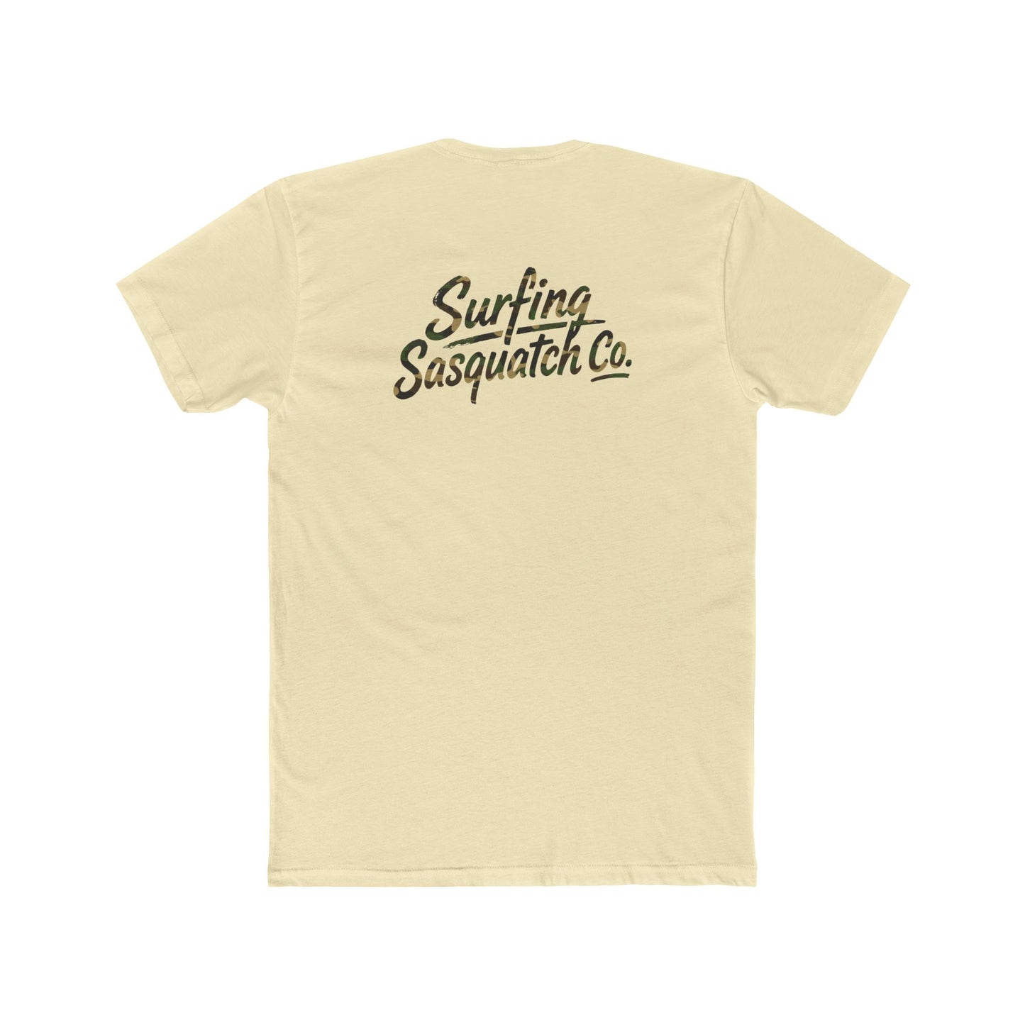 Surfing Sasquatch Co. Camo Graphic Tee