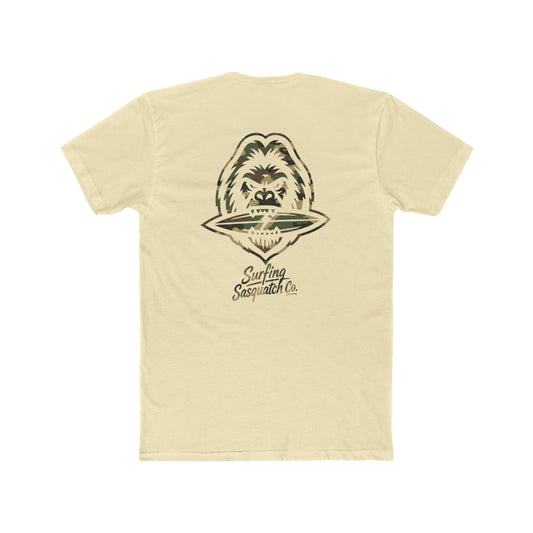 Surfing Sasquatch Signature Camo Logo Tee