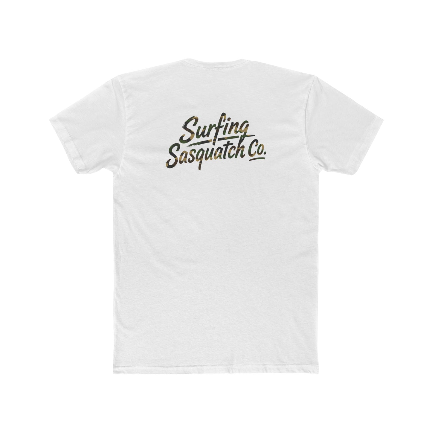 Surfing Sasquatch Co. Camo Graphic Tee