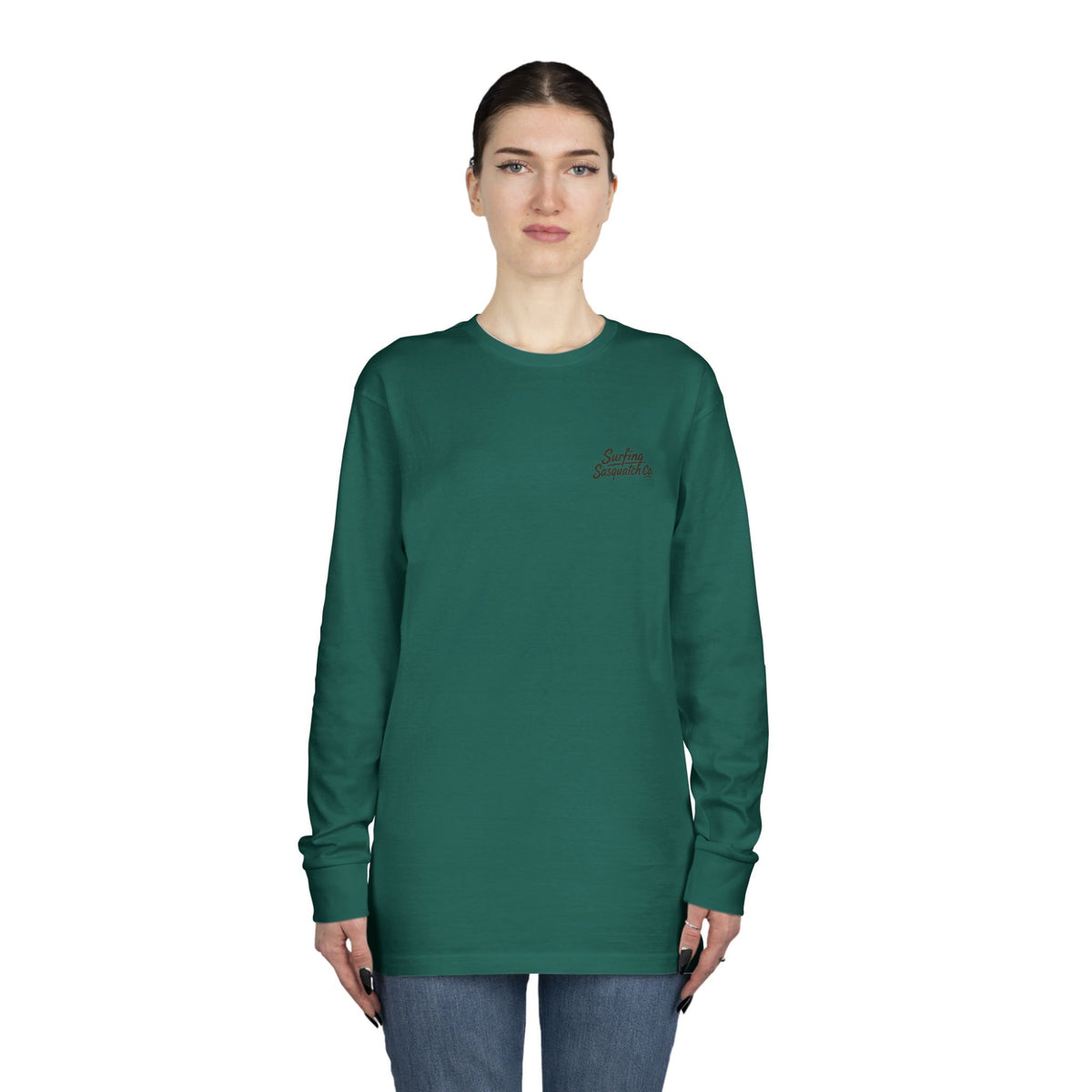 Surfing Sasquatch Co. Signature Logo Long Sleeve
