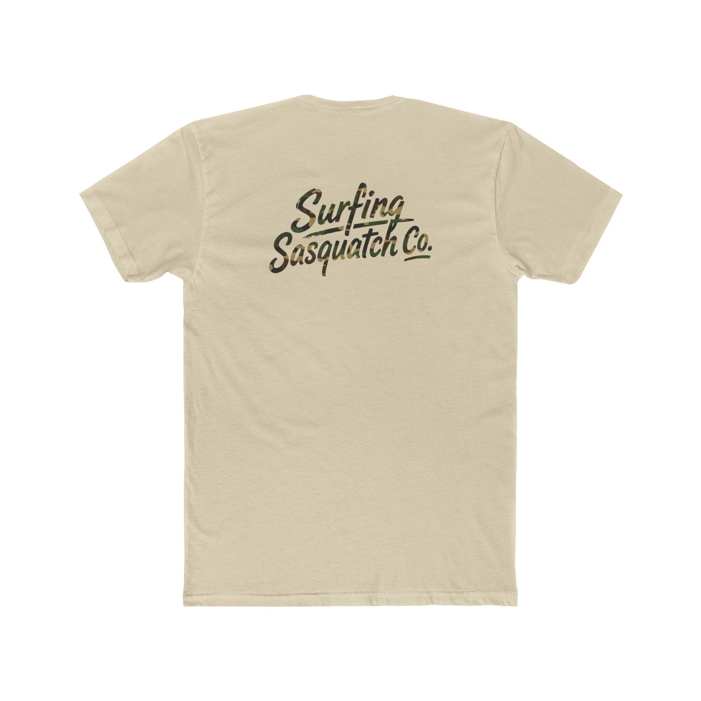 Surfing Sasquatch Co. Camo Graphic Tee