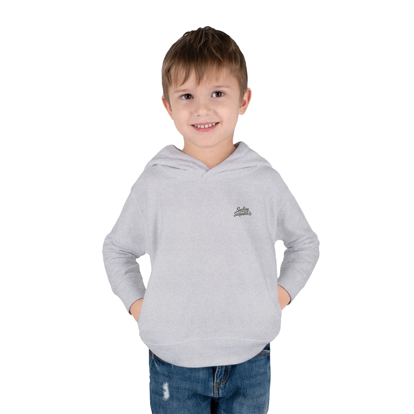 Surfing Sasquatch Co. Signature Logo Toddler Hoodie
