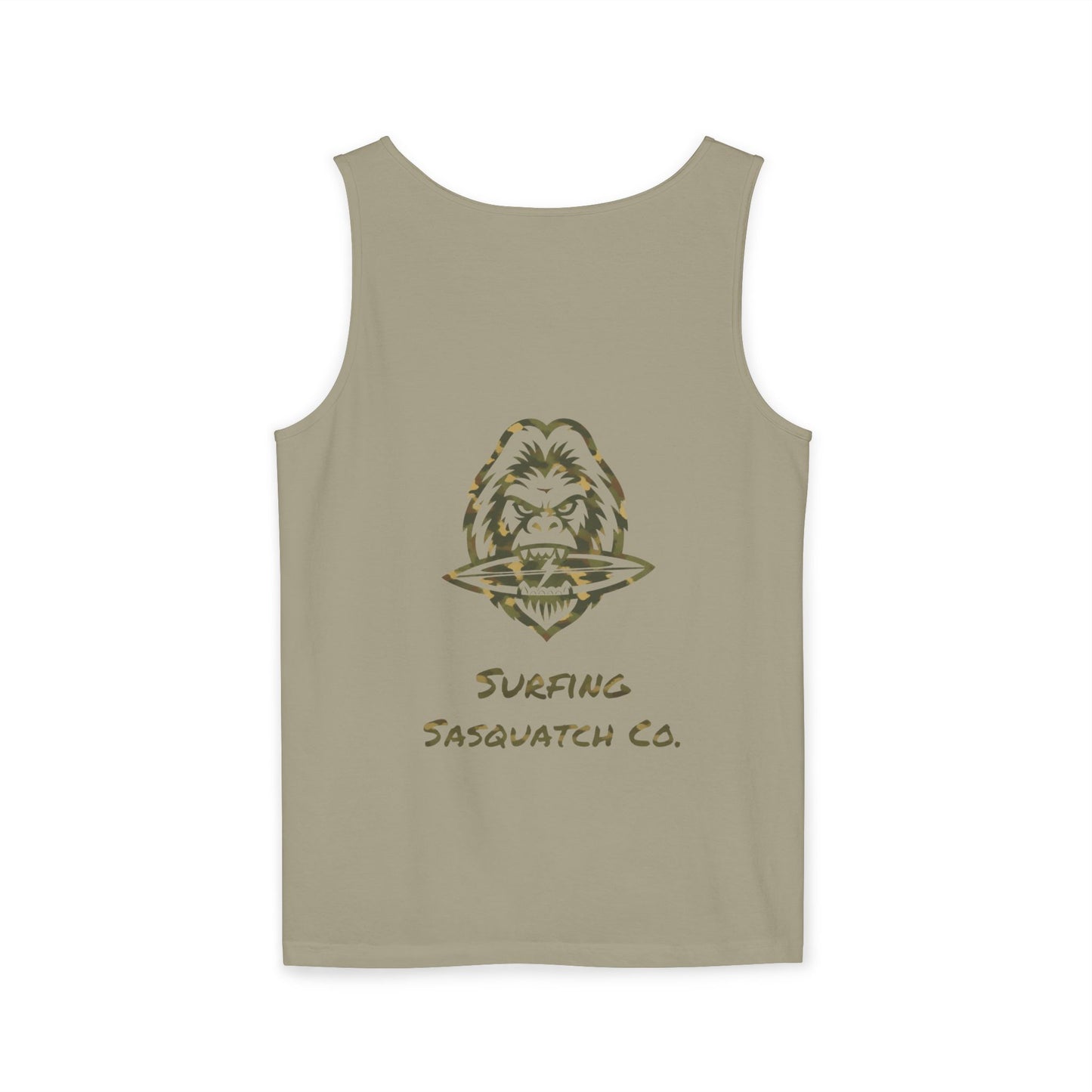 Surfing Sasquatch Co. Signature Camo Tank Top
