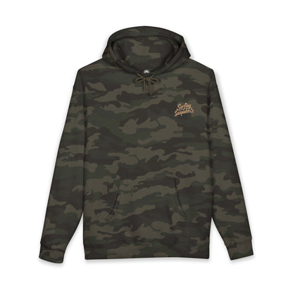 Surfing Sasquatch Co. Camo Hoodie