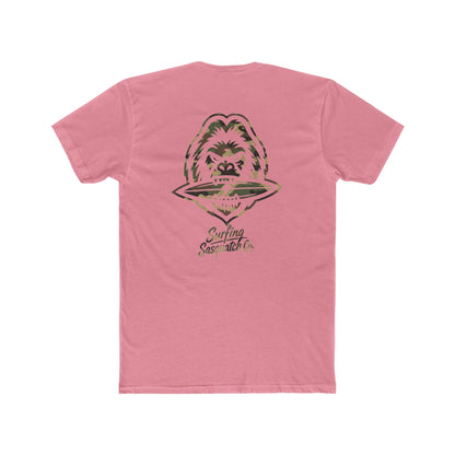 Surfing Sasquatch Signature Camo Logo Tee