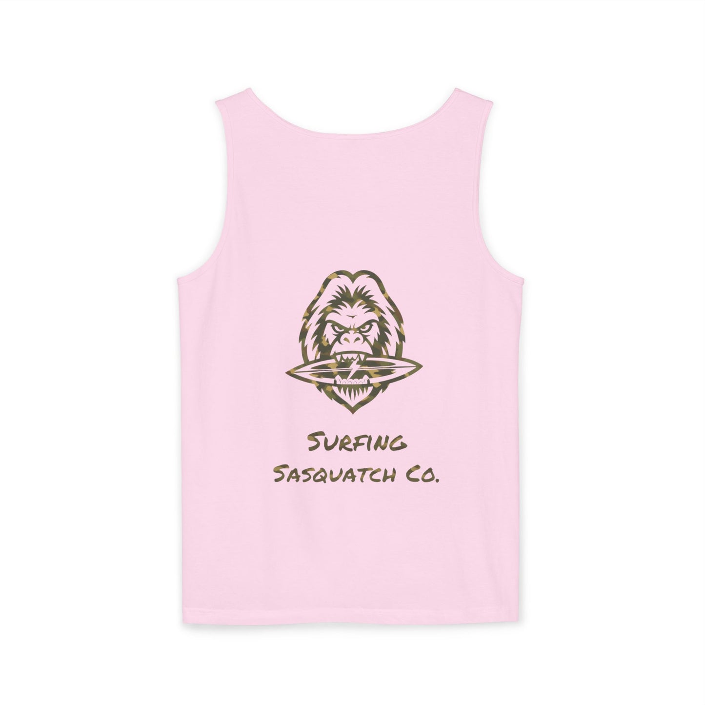 Surfing Sasquatch Co. Signature Camo Tank Top