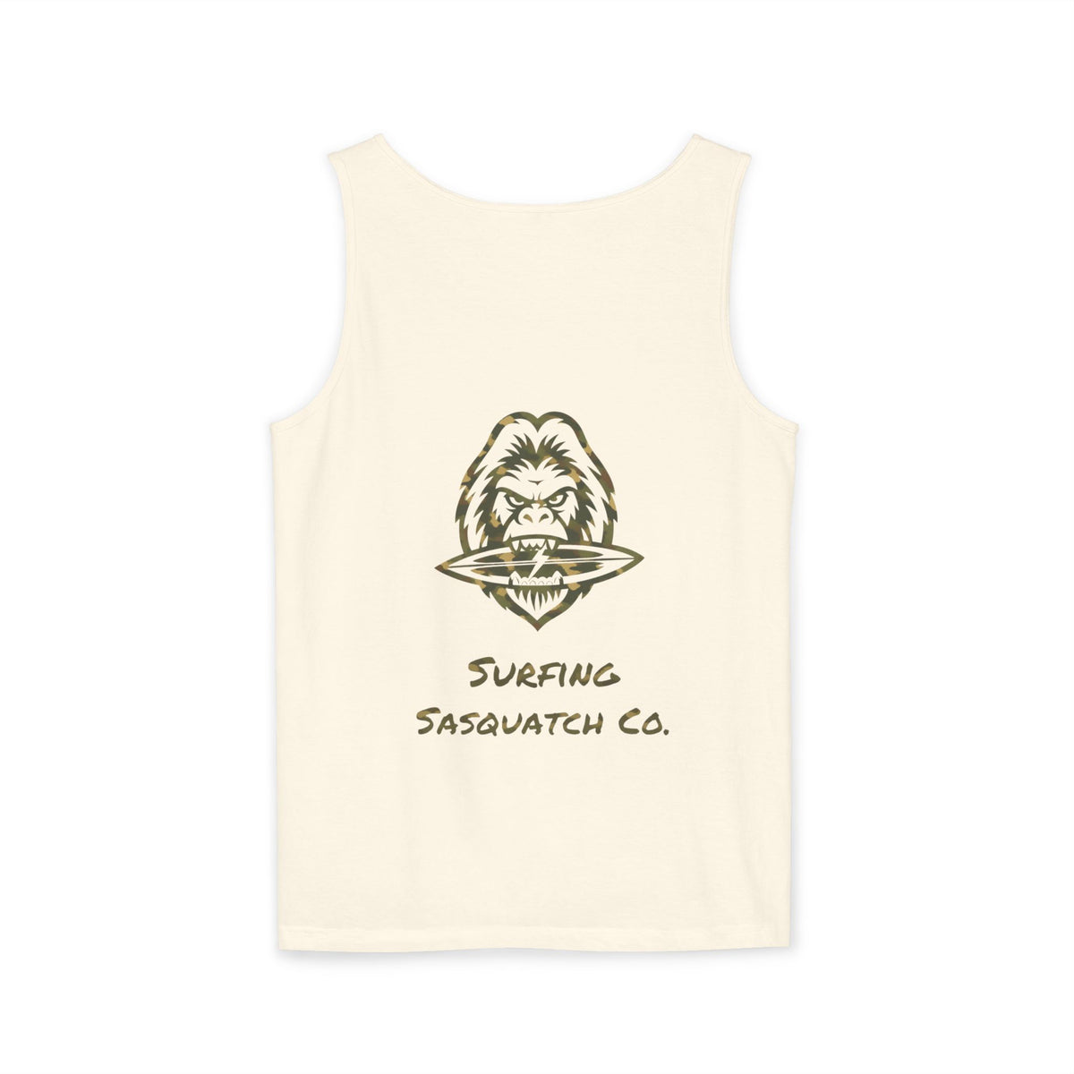 Surfing Sasquatch Co. Signature Camo Tank Top