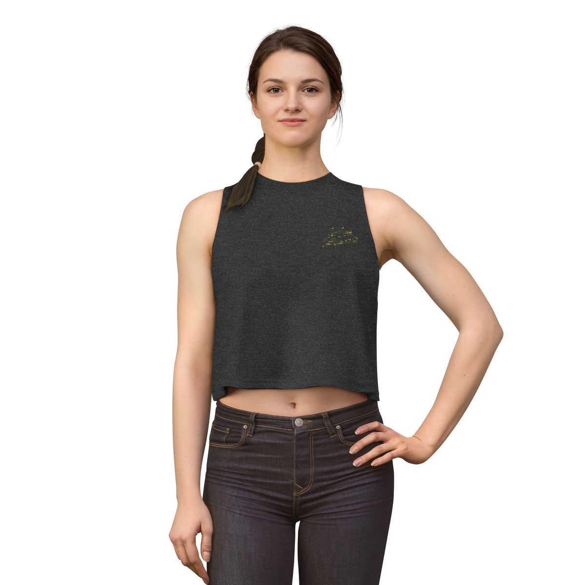 Surfing Sasquatch Co. Cropped Tank Top