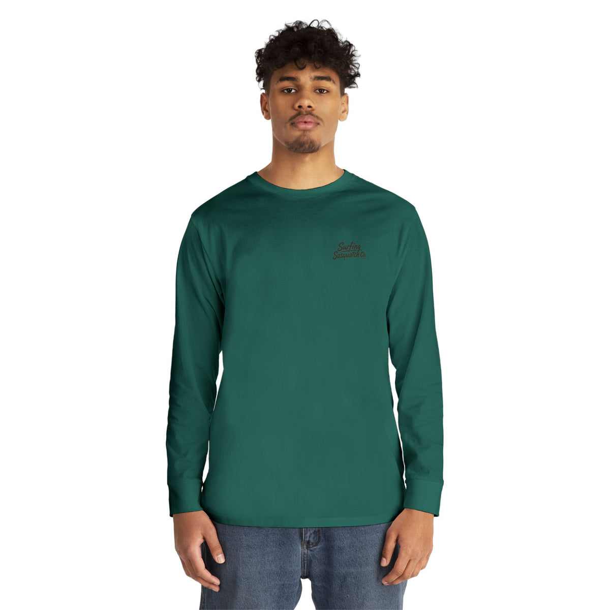 Surfing Sasquatch Co. Signature Logo Long Sleeve