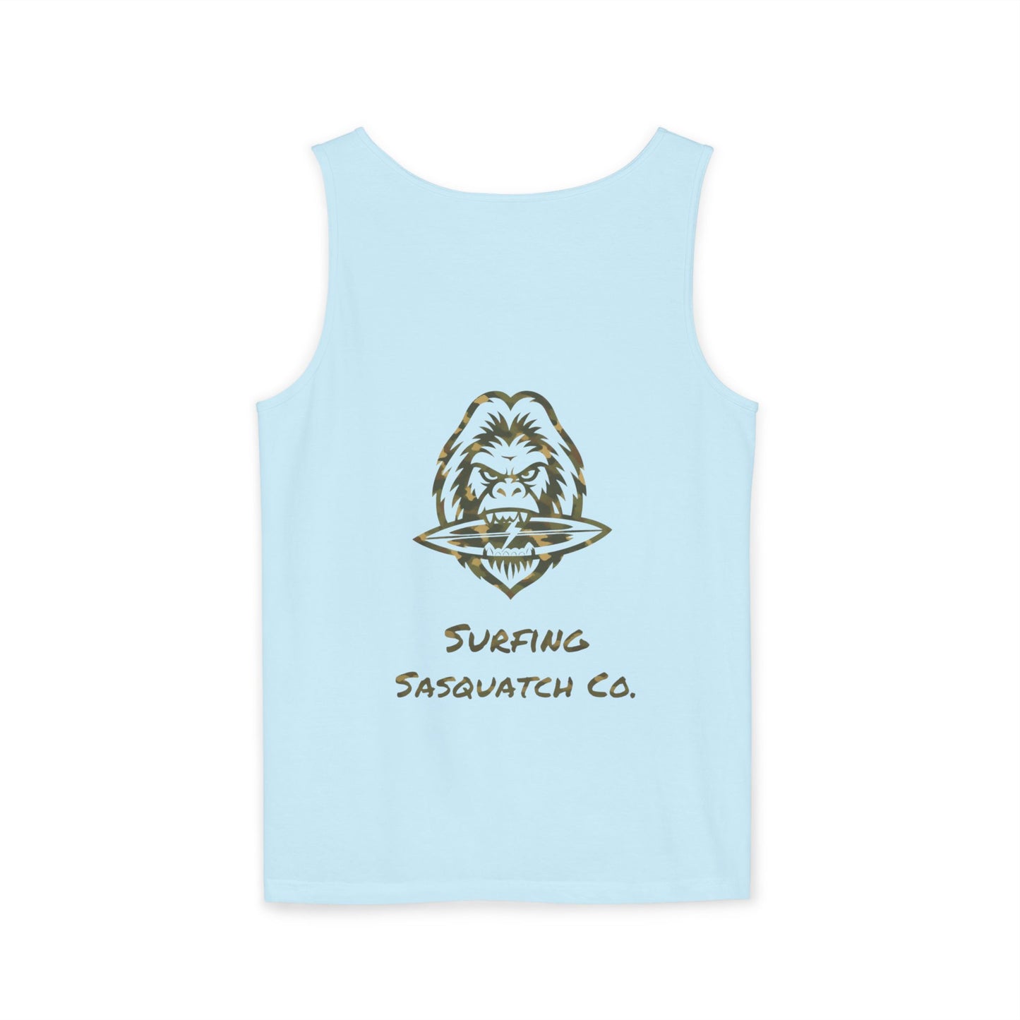 Surfing Sasquatch Co. Signature Camo Tank Top