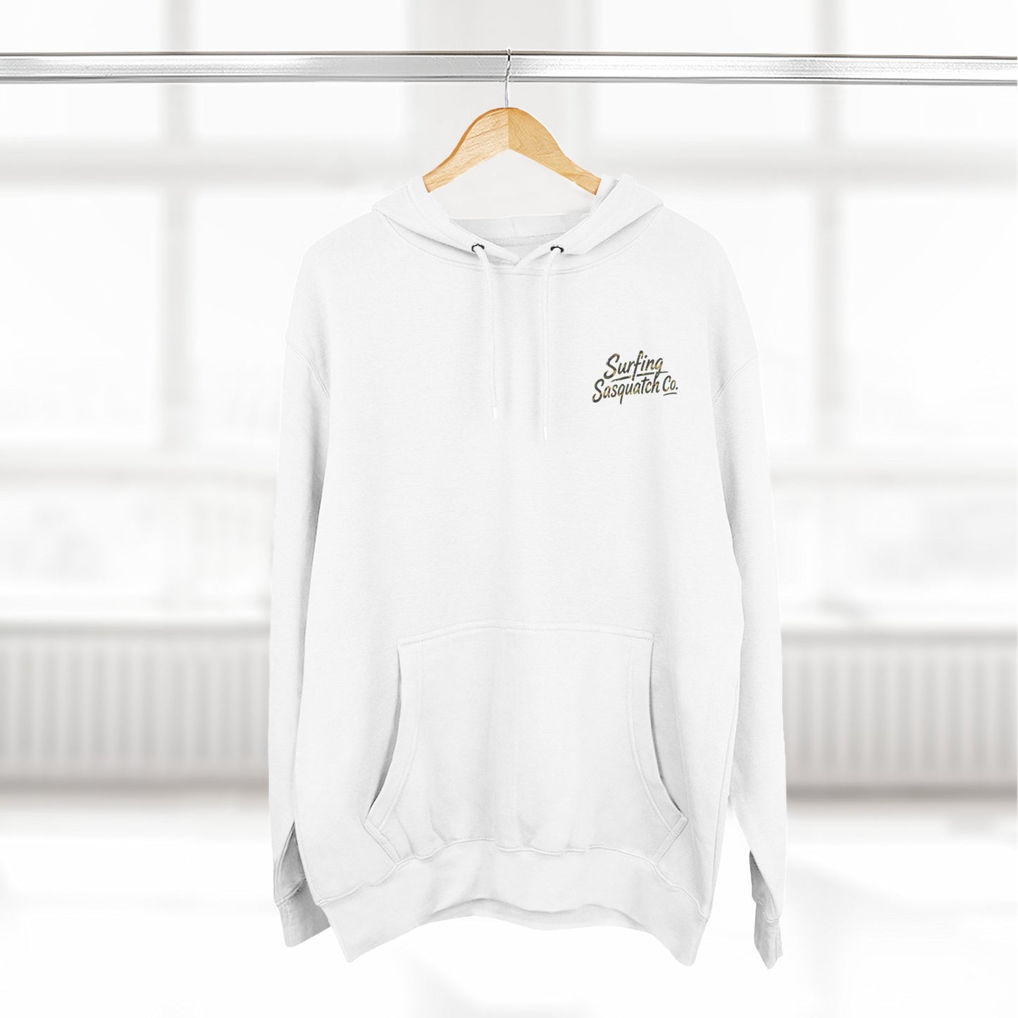 Surfing Sasquatch Co. Camo Hoodie