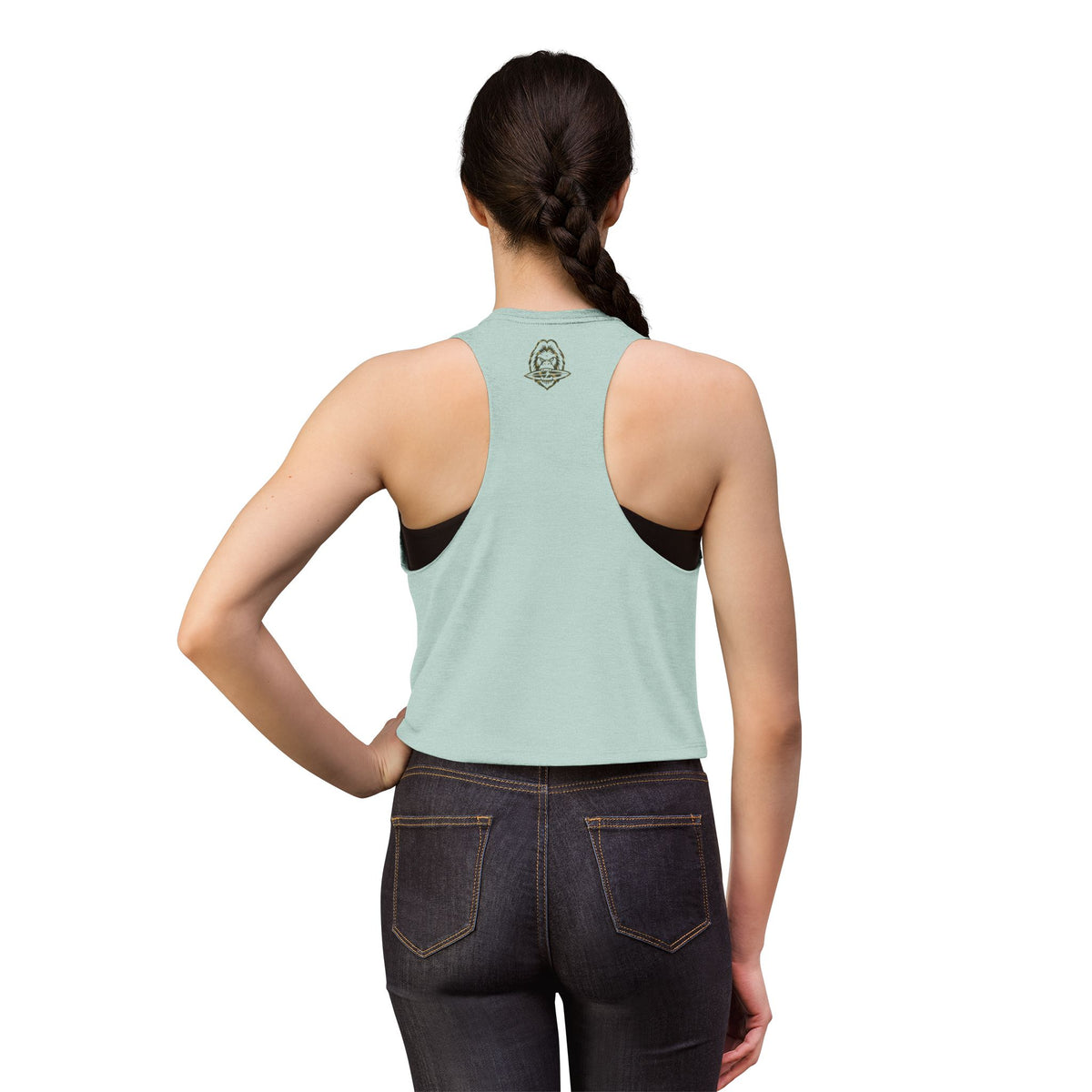 Surfing Sasquatch Co. Cropped Tank Top