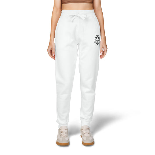 Embroidered Logo Cozy Fleece Sweatpants
