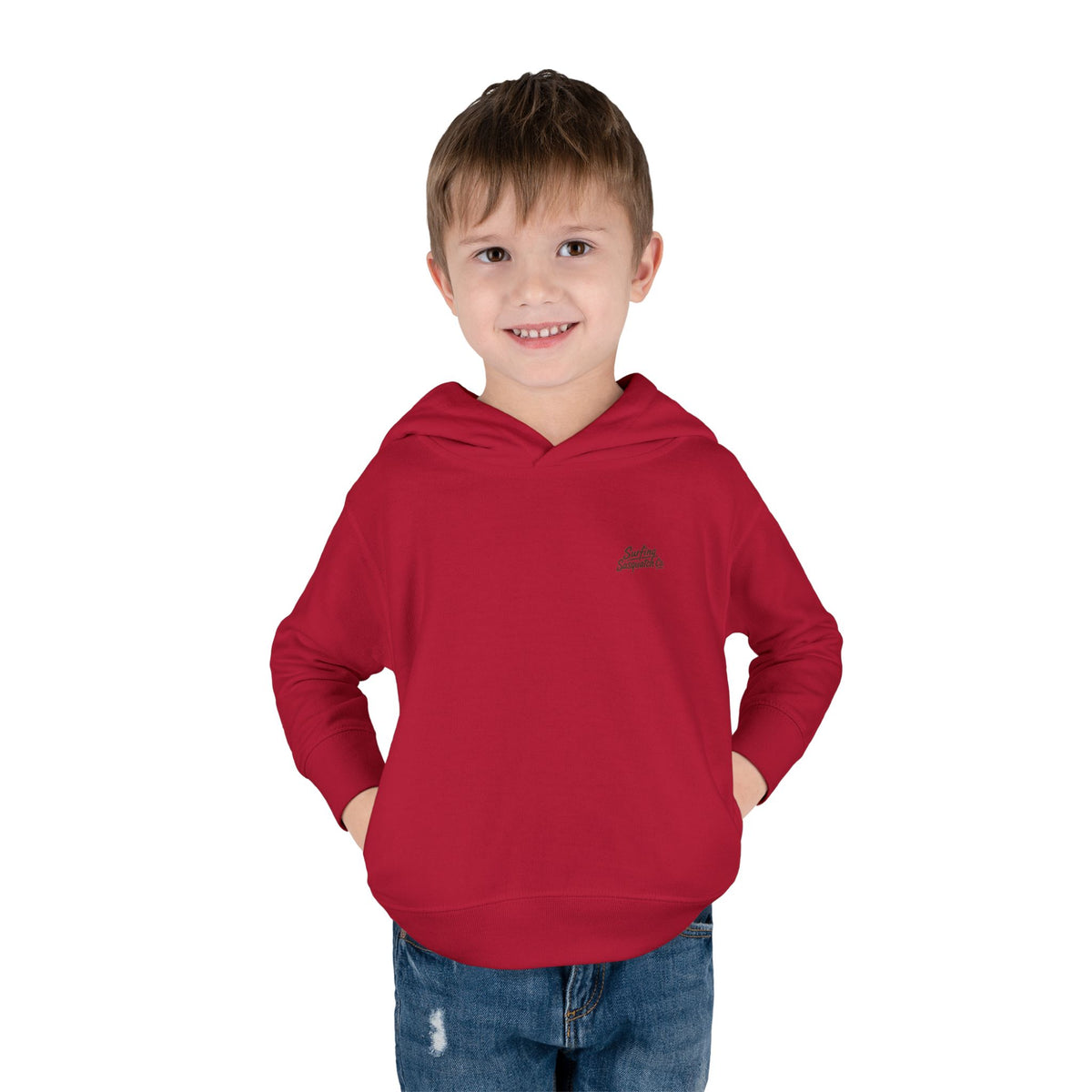Surfing Sasquatch Co. Signature Logo Toddler Hoodie