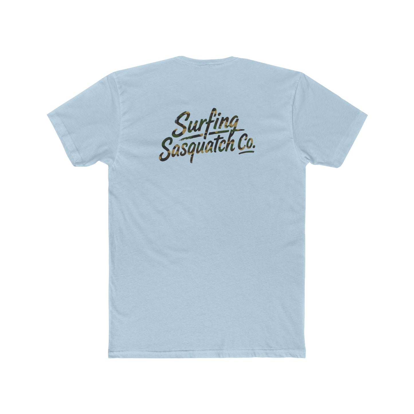 Surfing Sasquatch Co. Camo Graphic Tee