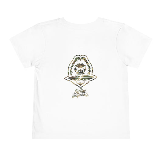 Surfing Sasquatch Signature Camo Collection Toddler Tee