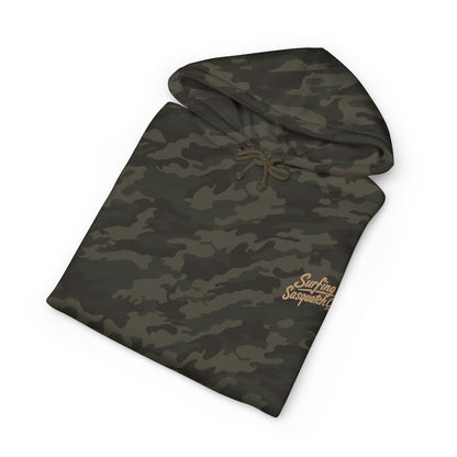 Surfing Sasquatch Co. Camo Hoodie