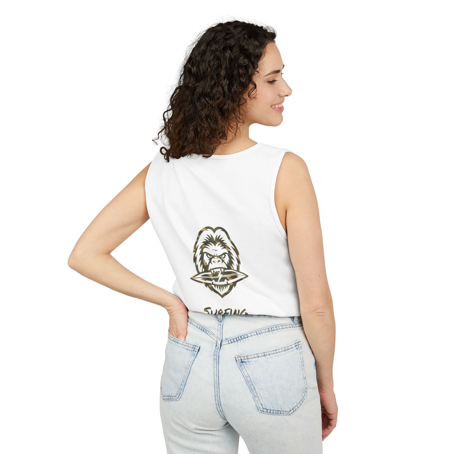 Surfing Sasquatch Co. Signature Camo Tank Top