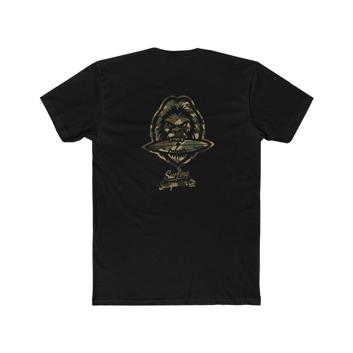 Surfing Sasquatch Co. Signature Camo Tee