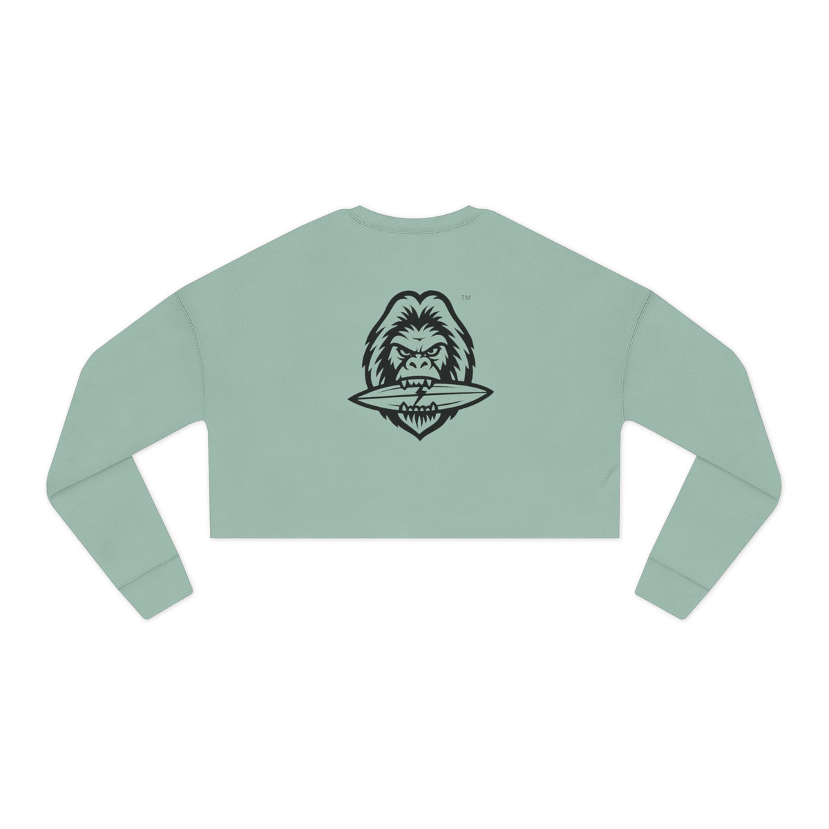 Surfing Sasquatch Co. Cropped Sweatshirt