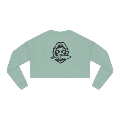 Surfing Sasquatch Co. Cropped Sweatshirt