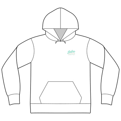 Surfing Sasquatch Hoodie – Retro Beach Graphic Pullover