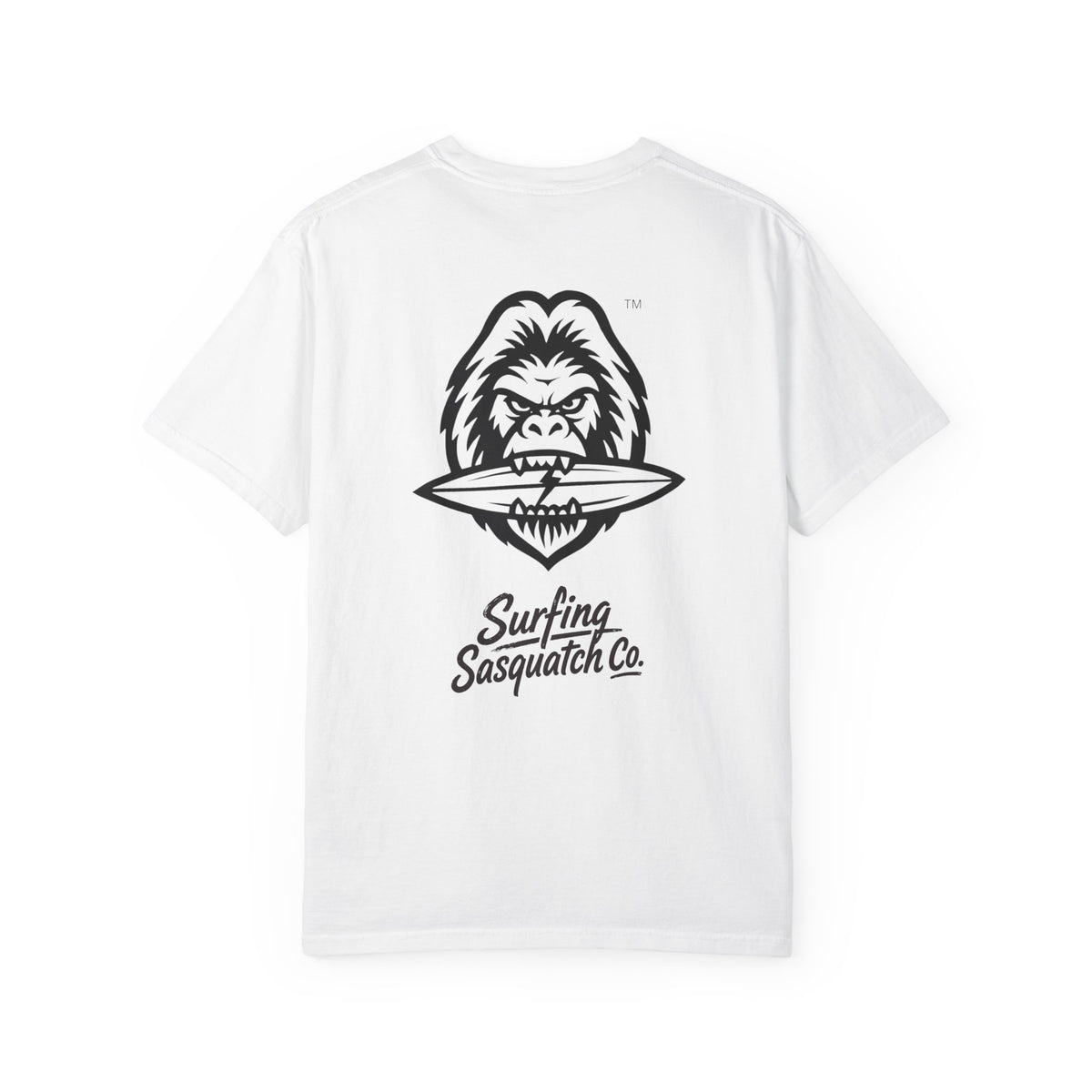 Surfing Sasquatch Signature logo T-Shirt