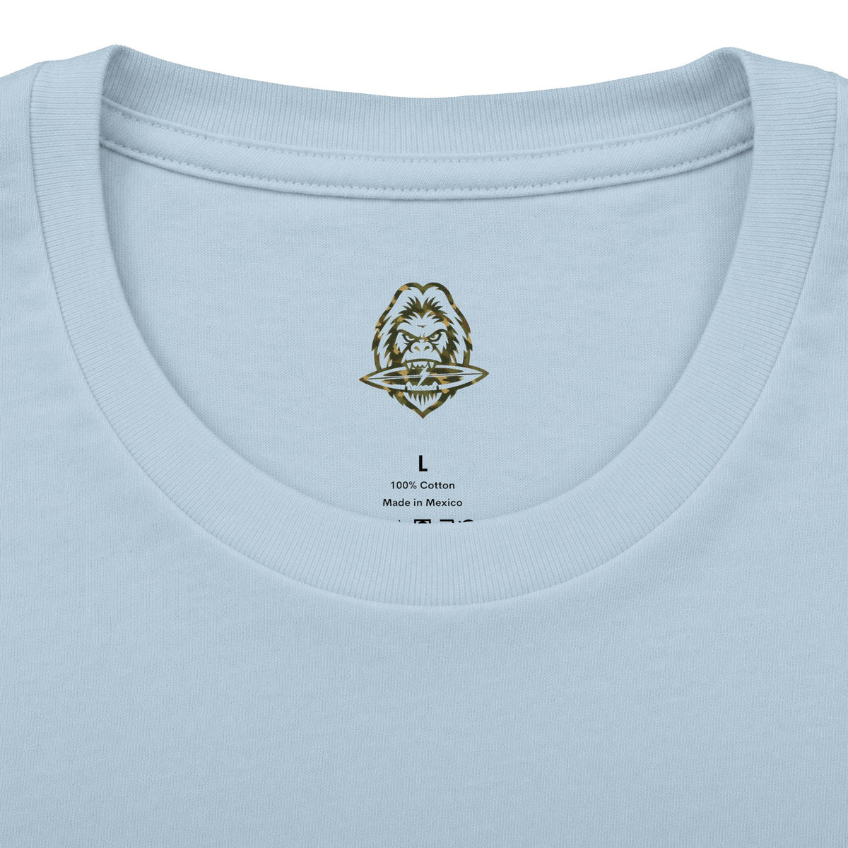 Surfing Sasquatch Signature Camo Logo Tee
