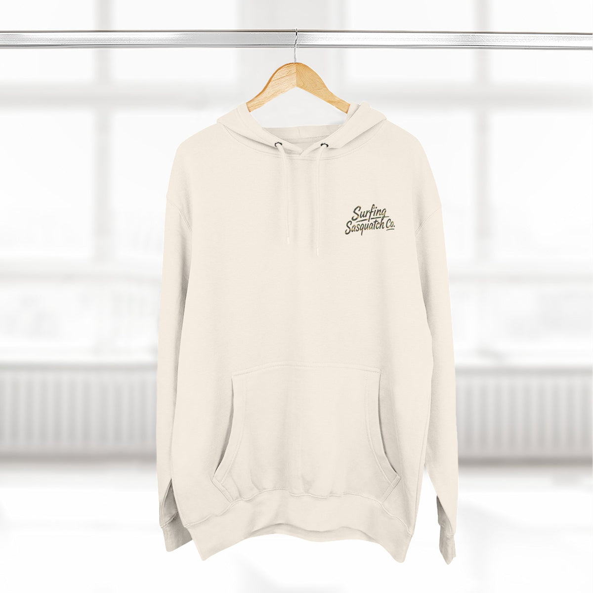 Surfing Sasquatch Co. Camo Hoodie