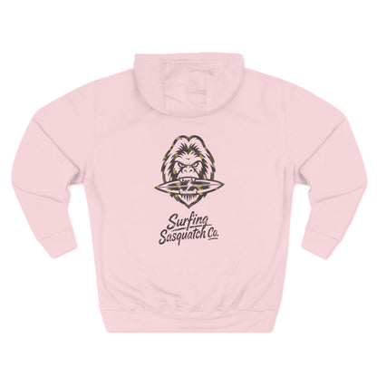 Surfing Sasquatch Co. Camo Hoodie