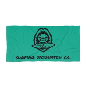 Surfing Sasquatch Co. Signature Logo Beach Towel